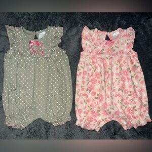 Baby Girl Rompers - 6-9M